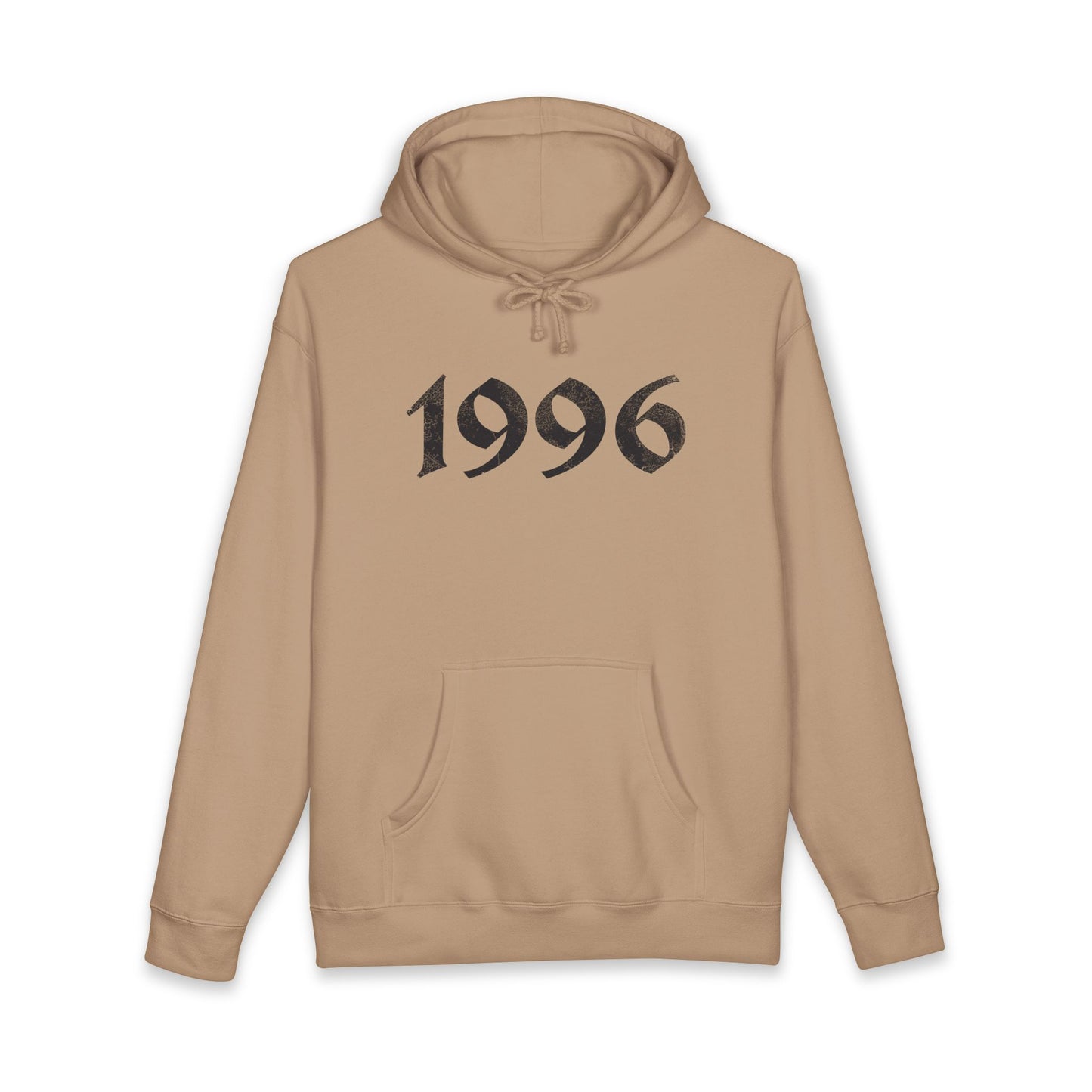 1996 Vintage Year Hoodie — Distressed 90's Baby Graphic Hoodie