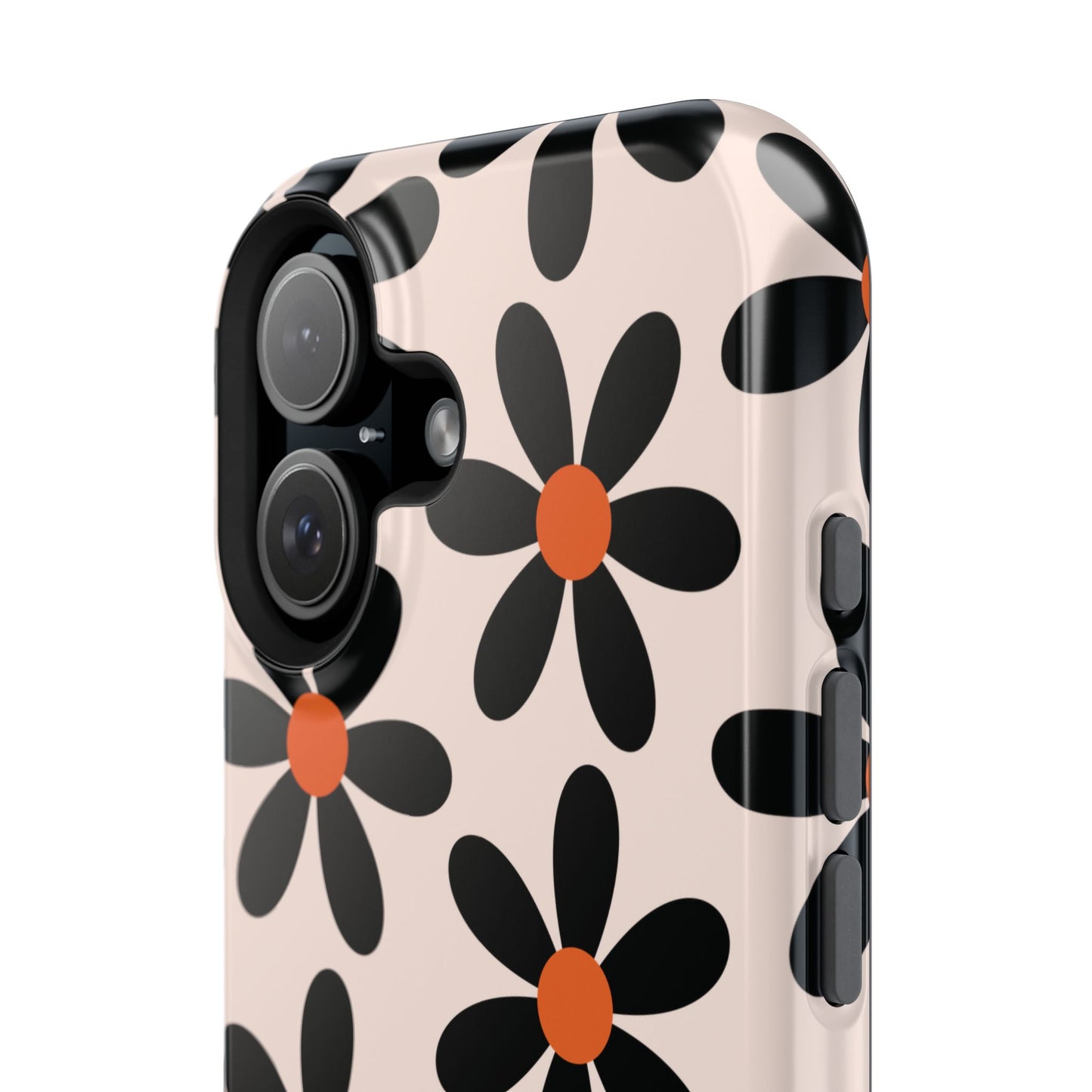Floral Pattern — Magnetic Impact-Resistant Phone Case