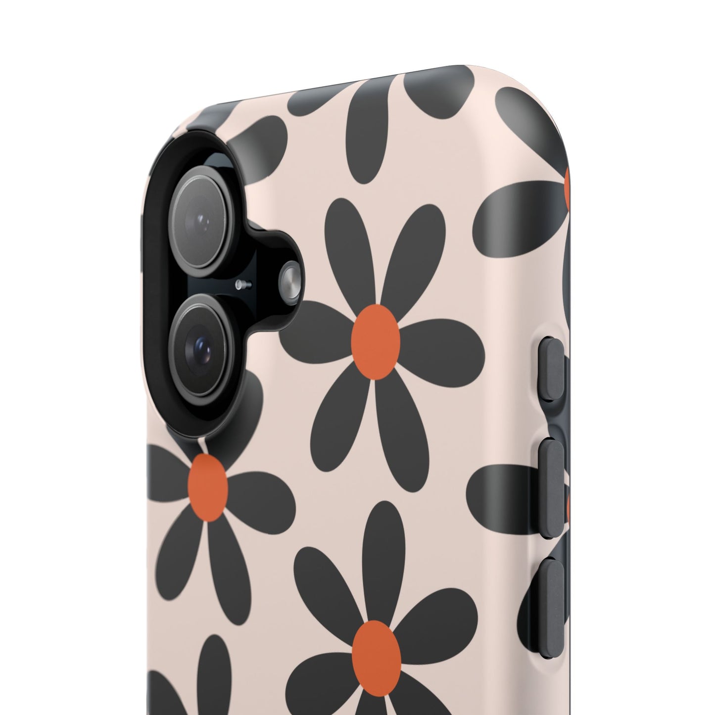 Floral Pattern — Magnetic Impact-Resistant Phone Case