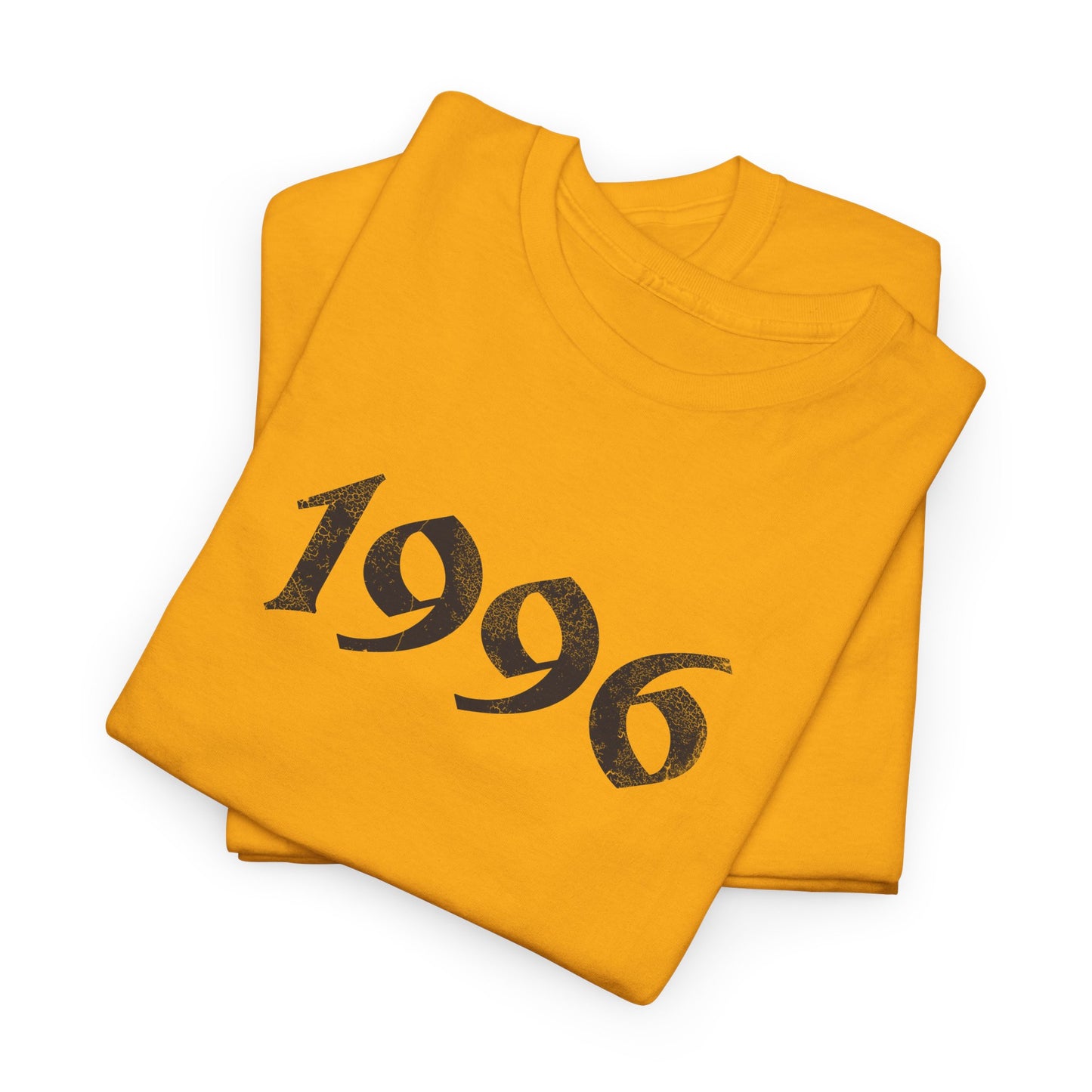 1996 Vintage Year Tee — Distressed 90's Baby Graphic T Shirt