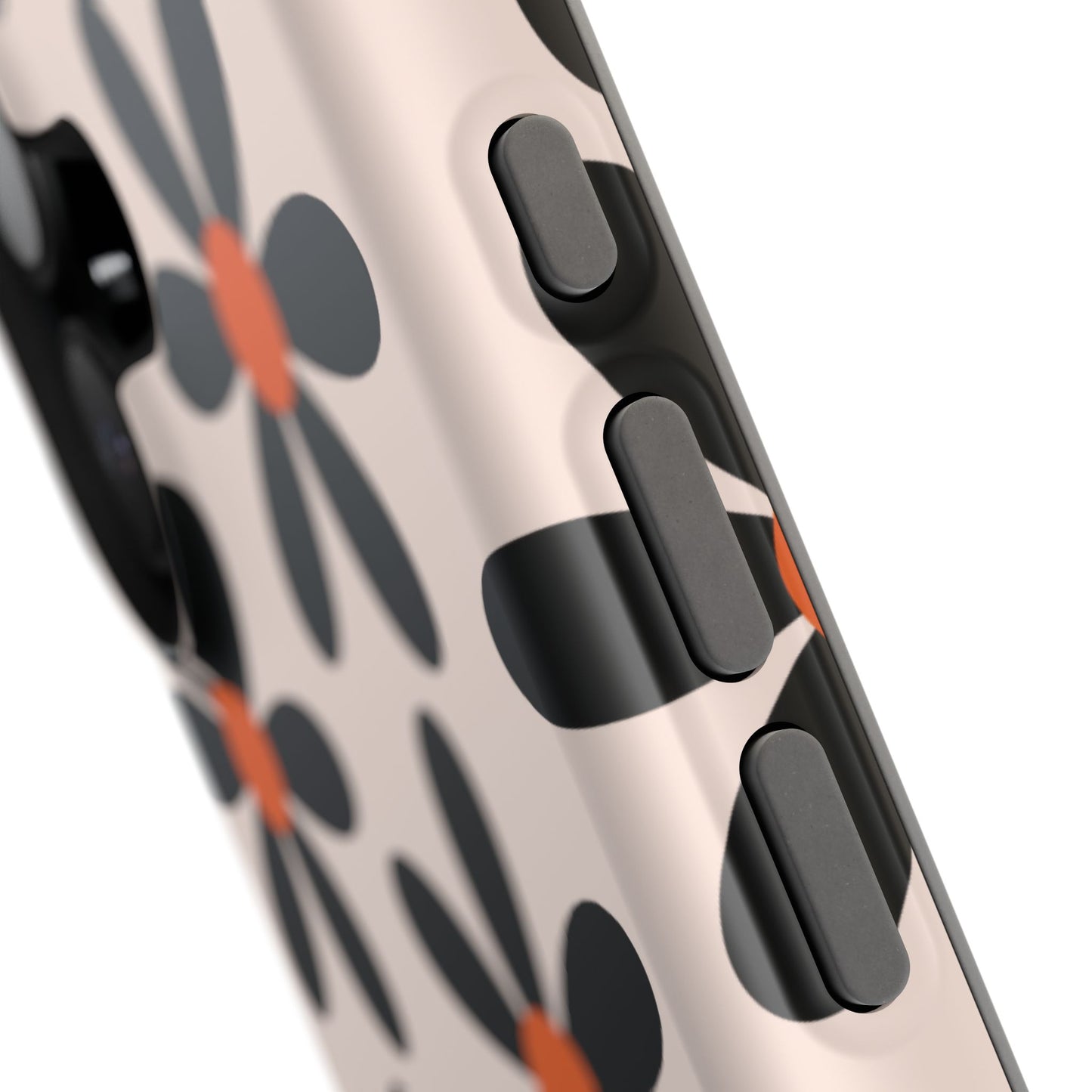 Floral Pattern — Magnetic Impact-Resistant Phone Case