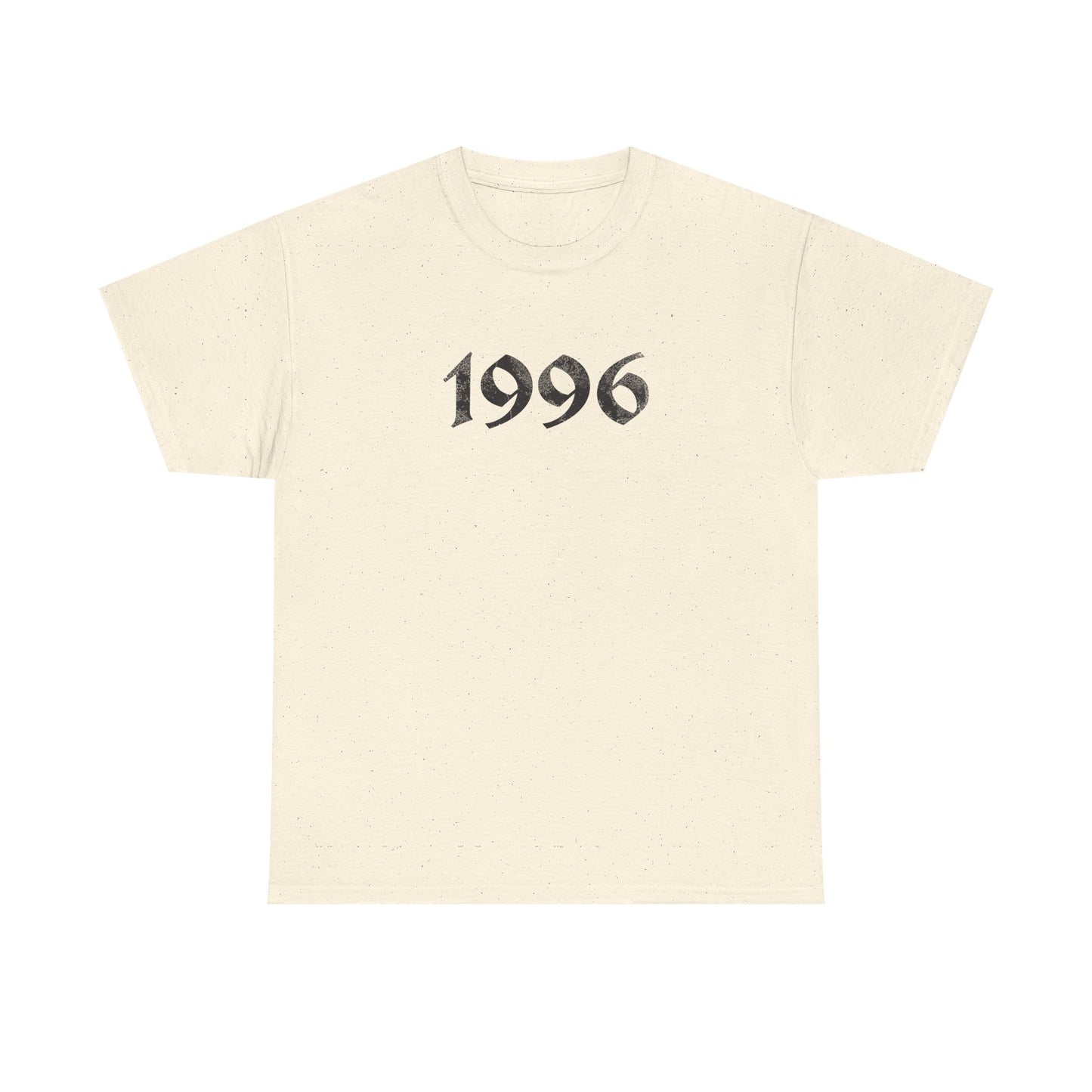 1996 Vintage Year Tee — Distressed 90's Baby Graphic T Shirt
