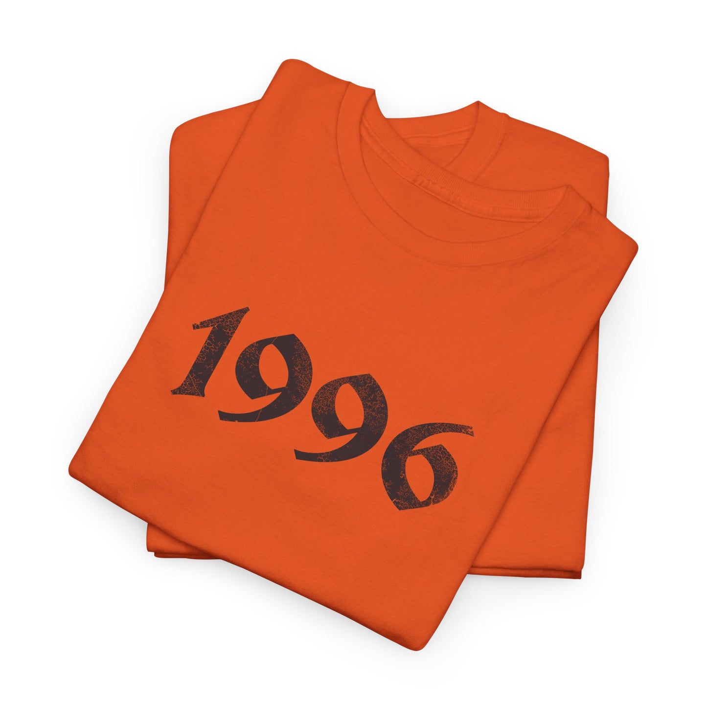1996 Vintage Year Tee — Distressed 90's Baby Graphic T Shirt