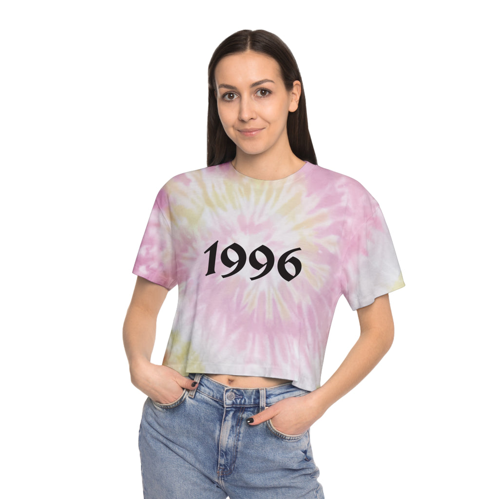 1996 - Vintage Tie-Dye Crop Tee